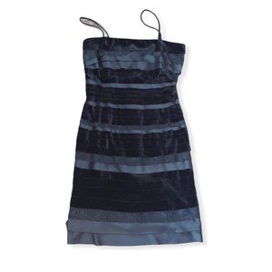 NWOT Connected Apparel Velvet Ruffle Dress